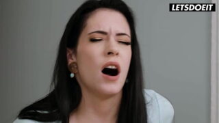 Squirting Brunette Hot babe Anally Fucked Abroad by Bbc Roommate